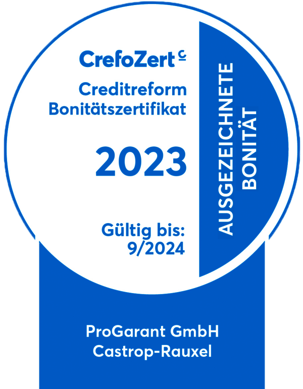 Das CrefoZert Siegel von 2023